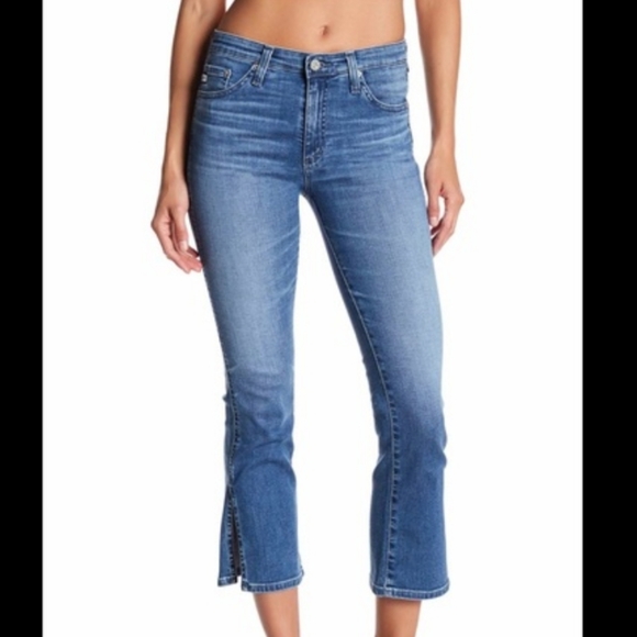AG Jodi Mid-Rise Side-Slit Jeans - Picture 13 of 13